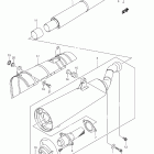 LT-A750X,Z KINGQUAD 750AXi Глушитель