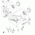 LT-A400F KingQuad 400AS 4x4 Auto Фара