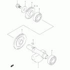 LT-A400 KingQuad 400AS Балансир кривошипа