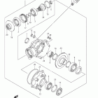 LT-Z250 QuadSport Z250 Final bevel gear