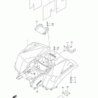 LT-A400 KingQuad 400AS Заднее крыло