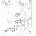 LT-Z400,Z QuadSport Z400 Воздухозаборник