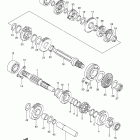 LT-Z250 QuadSport Z250 Трансмиссия