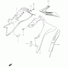 LT-Z90 QuadSport Z90 Fuel tank cover (model k7 / k8)