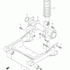 LT-F250 Ozark 250 Rear swingingarm