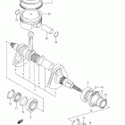 LT-A500XP KINGQUAD 500AXi Коленвал