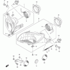 LT-F400F KingQuad 400FS 4x4 Фара