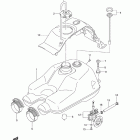 LT-A400F KingQuad 400AS 4x4 Auto Топливный бак
