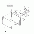 LT-A500XP KINGQUAD 500AXi Радиатор