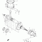LT-A750X,Z KINGQUAD 750AXi Коленвал