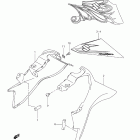 LT-Z90 QuadSport Z90 Fuel tank cover (model k9)