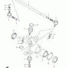LT-A500XP KINGQUAD 500AXi Рулевая , поворотный кулак