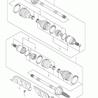 LT-A500XP KINGQUAD 500AXi Передний привод