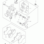 LT-R450,Z QuadRacer R450 Передний суппорт тормозной