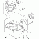 LT-A750X,Z KINGQUAD 750AXi Фара