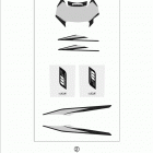 FE 250 CHASSIS Наклейки