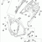 TE 250 CHASSIS Рама