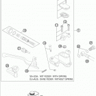 FE 250 CHASSIS Главный цилиндр тормозной