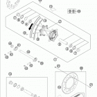 FE 250 CHASSIS Заднее колесо
