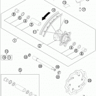 FE 250 CHASSIS Переднее колесо