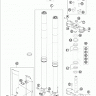 FE 250 CHASSIS Передняя вилка