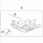 FE 250 CHASSIS Зажита двигателя