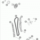 FE 501 ENGINE Газо-распределительный механизм