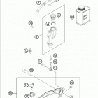 FE 250 CHASSIS Тормозной цилиндр задний