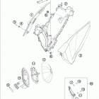 FE 250 CHASSIS Воздушный фильтр