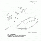 V14SW36 VISION ALL OPTIONS Body, saddlebag lid - v14sw36 all options