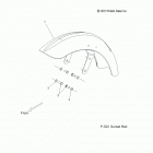V14XB36 JACKPOT ALL OPTIONS Body, fender, front - v14xb36ns  /  nsa  /  nsc  /  es