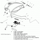 V14DA/DB/DW/TW/ZW36 CROSS COUNTRY/TOURING/15th ANNIVERSARY ALL OPTIONS Fuel system, fuel tank - v14da  /  db  /  dw  /  tw  /  ...
