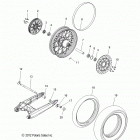 V14RB36 BOARDWALK ALL OPTIONS Wheel, rear - v14rb36 all options