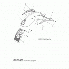 V14WB36 HIGHBALL ALL OPTIONS Body, fender, rear - v14wb36 all options