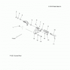 V14XB36 JACKPOT ALL OPTIONS Chassis, footpeg, l.h. - v14xb36ns  /  nsa  /  nsc  /  e...
