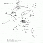 V14WB36 HIGHBALL ALL OPTIONS Body, fuel tank - v14wb36 all options