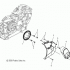 V14SW36 VISION ALL OPTIONS Drive train, reverse drive sprocket and drive mounting -...
