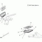 V14SW36 VISION ALL OPTIONS Chassis, floorboard, passenger - v14sw36 all options