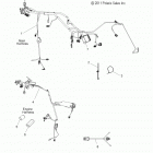 V13BW36/EW36 CROSS ROADS CLASSIC/HARD-BALL ALL OPTIONS Electrical, wire harnesses - v13bw36  /  ew36 all option...
