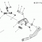 V13MB36 JUDGE ALL OPTIONS Drive train, shift linkage - v13mb36 all options