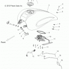 V13HA36/HS36 HAMMER 8 BALL/S INTL Body, fuel tank - v13ha36  /  hs36