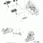 V14MB36 JUDGE ALL OPTIONS Drive train, shift forks and drum - v14mb36 all options