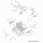 V14MB36 JUDGE ALL OPTIONS Engine, mounting - v14mb36 all options