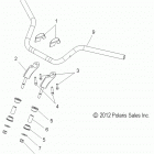 V14GA36NA/NAA/NAC/EA VEGAS 8-BALL Steering, handlebar mounting - v14ga36na  /  naa  /  nac...