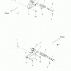 V13HA36/HS36 HAMMER 8 BALL/S INTL Chassis, footpegs - v13ha36  /  hs36