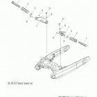 V13XB36 JACKPOT ALL OPTIONS Chassis, footpegs, passenger - v13xb36 all options
