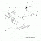 V14DA/DB/DW/TW/ZW36 CROSS COUNTRY/TOURING/15th ANNIVERSARY ALL OPTIONS Drive train, shift linkage - v14da  /  db  /  dw  /  tw ...
