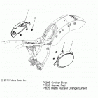 V13MB36 JUDGE ALL OPTIONS Body, side cover - v13mb36 all options