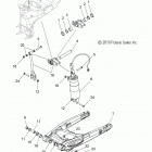 V14DA/DB/DW/TW/ZW36 CROSS COUNTRY/TOURING/15th ANNIVERSARY ALL OPTIONS Suspension, rear asm., swing arm and shock - v14da  /  d...