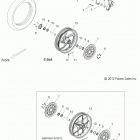 V13HA36/HS36 HAMMER 8 BALL/S INTL Wheels, front - v13ha36  /  hs36